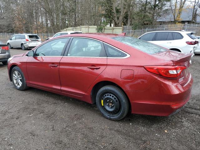 5NPE24AF0FH072306 - 2015 HYUNDAI SONATA SE RED photo 2