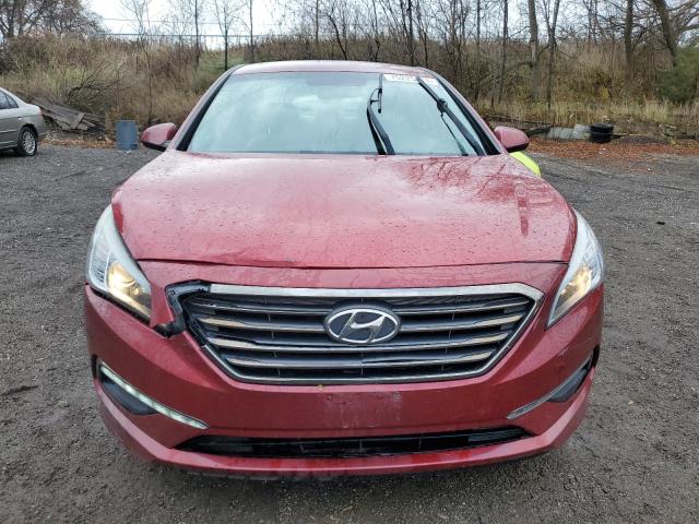 5NPE24AF0FH072306 - 2015 HYUNDAI SONATA SE RED photo 5