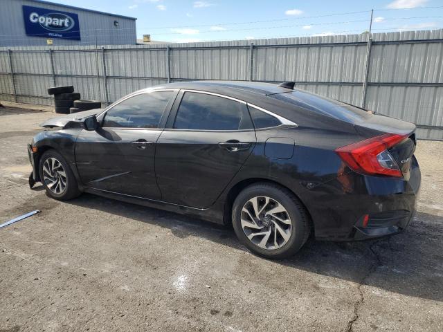 19XFC2F72JE001869 - 2018 HONDA CIVIC EX BLACK photo 2