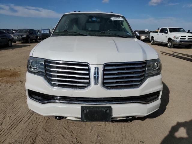 5LMJJ2HT8FEJ04199 - 2015 LINCOLN NAVIGATOR WHITE photo 5