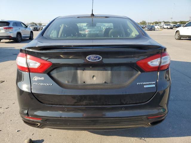 3FA6P0K97FR109152 - 2015 FORD FUSION TITANIUM BLACK photo 6