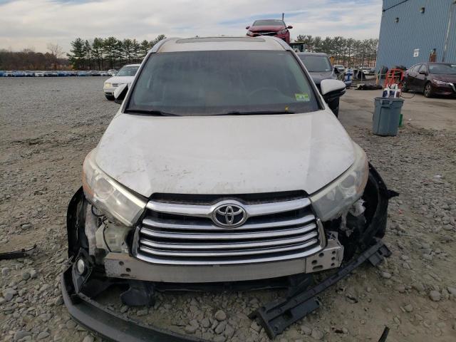 5TDJKRFH2GS251688 - 2016 TOYOTA HIGHLANDER XLE WHITE photo 5