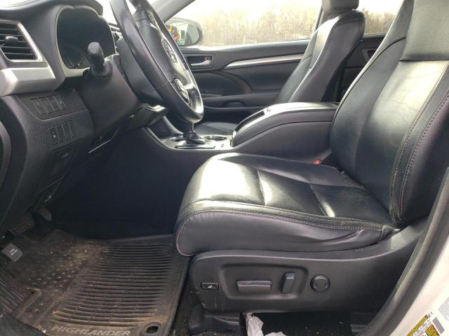 5TDJKRFH2GS251688 - 2016 TOYOTA HIGHLANDER XLE WHITE photo 7