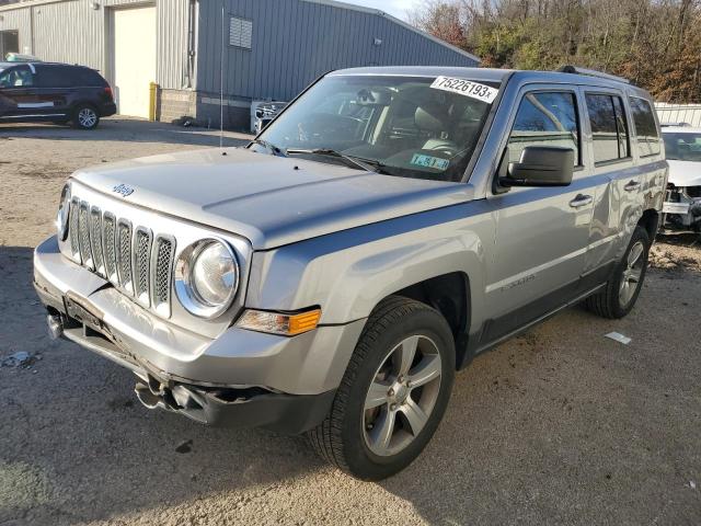 1C4NJRFB1GD784224 - 2016 JEEP PATRIOT LATITUDE SILVER photo 1