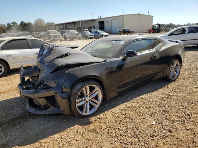 1G1FH1R70J0137765 - 2018 CHEVROLET CAMARO SS BLACK photo 1