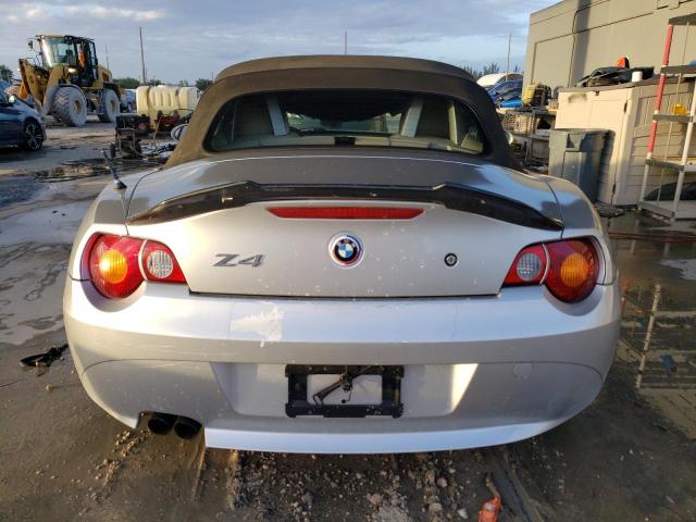 4USBT53463LU01755 - 2003 BMW Z4 3.0 فضي صورة 6