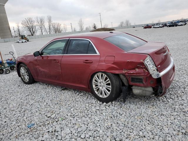 2C3CCARG5DH733001 - 2013 CHRYSLER 300 BURGUNDY photo 2