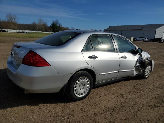 1HGCM56156A122386 - 2006 HONDA ACCORD VALUE SILVER photo 3