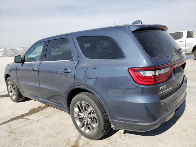 1C4RDHDG1KC797779 - 2019 DODGE DURANGO GT BLUE photo 2