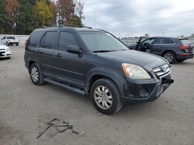 SHSRD78926U408431 - 2006 HONDA CR-V SE BLACK photo 4