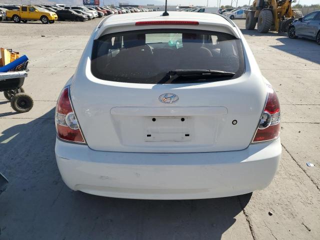 KMHCM3AC2AU162746 - 2010 HYUNDAI ACCENT BLUE WHITE photo 6