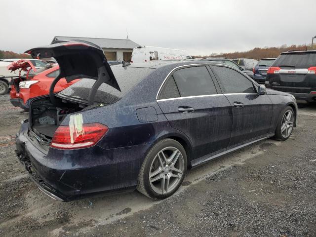 WDDHF8JB9FB138025 - 2015 MERCEDES-BENZ E 350 4MATIC BLUE photo 3