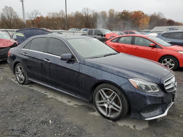 WDDHF8JB9FB138025 - 2015 MERCEDES-BENZ E 350 4MATIC BLUE photo 4