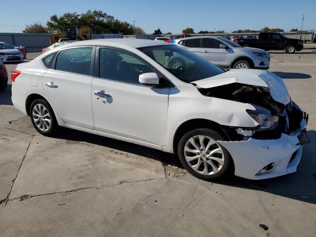 3N1AB7AP7JY204436 - 2018 NISSAN SENTRA S WHITE photo 4