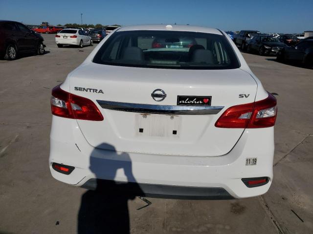 3N1AB7AP7JY204436 - 2018 NISSAN SENTRA S WHITE photo 6