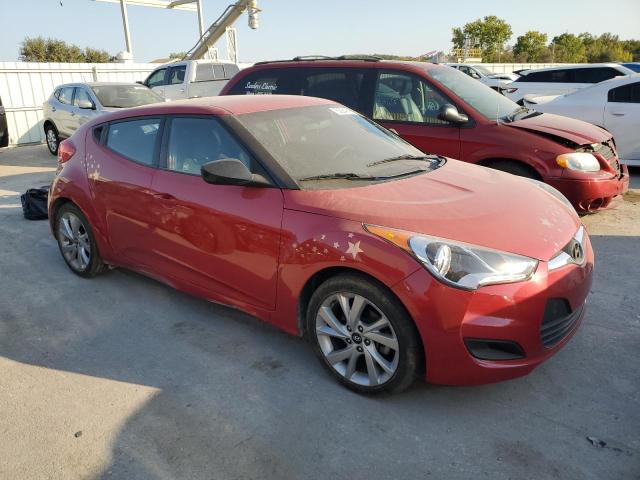 KMHTC6AD3GU303443 - 2016 HYUNDAI VELOSTER RED photo 4