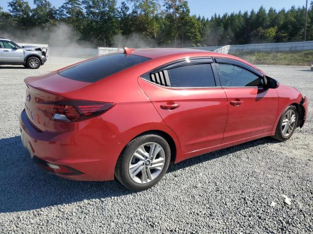 5NPD84LF4LH539441 - 2020 HYUNDAI ELANTRA SEL RED photo 3