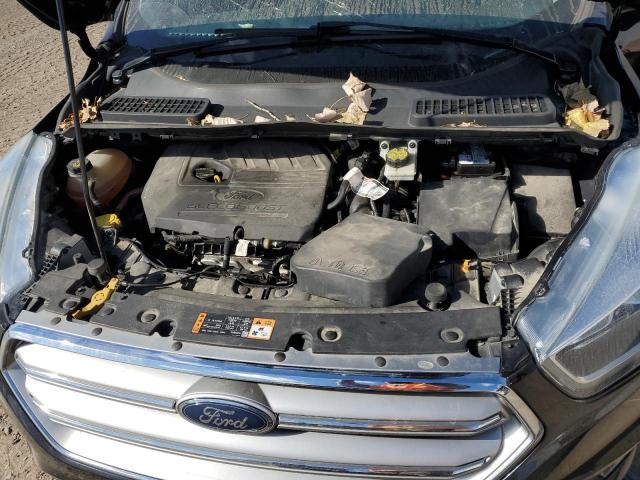 1FMCU9GDXHUC48352 - 2017 FORD ESCAPE SE BLACK photo 12