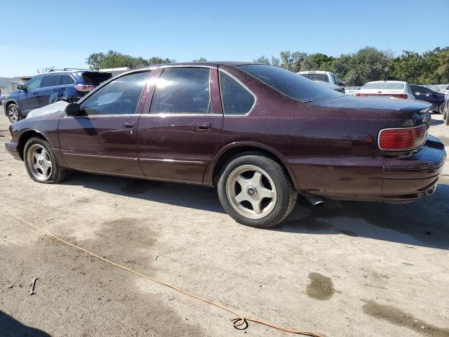 1G1BL52P6SR179191 - 1995 CHEVROLET IMPALA CLASSIC SS BURGUNDY photo 2