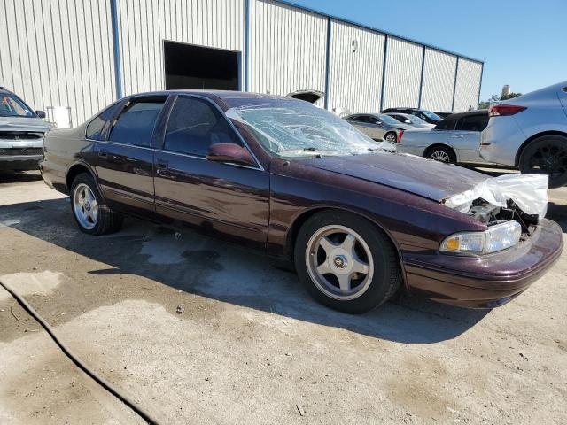 1G1BL52P6SR179191 - 1995 CHEVROLET IMPALA CLASSIC SS BURGUNDY photo 4