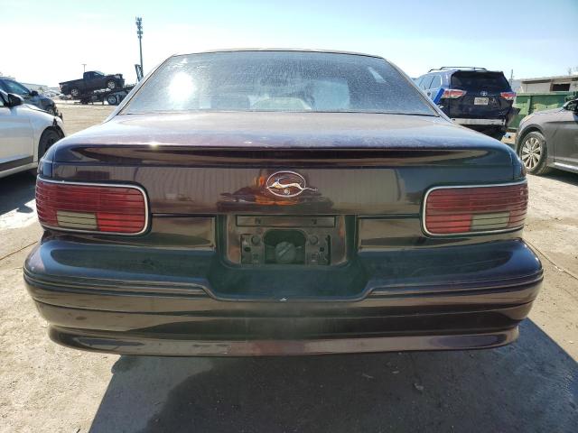 1G1BL52P6SR179191 - 1995 CHEVROLET IMPALA CLASSIC SS BURGUNDY photo 6
