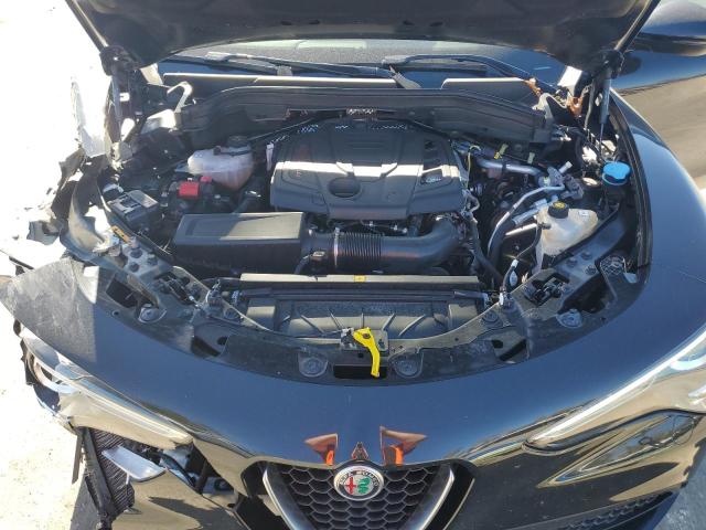 ZASPAKBN8N7D38624 - 2022 ALFA ROMEO STELVIO TI Սև լուսանկար 12