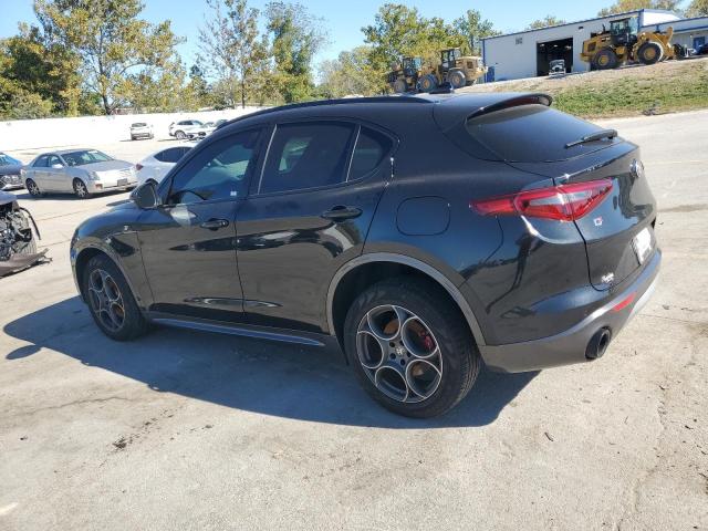 ZASPAKBN8N7D38624 - 2022 ALFA ROMEO STELVIO TI Սև լուսանկար 2
