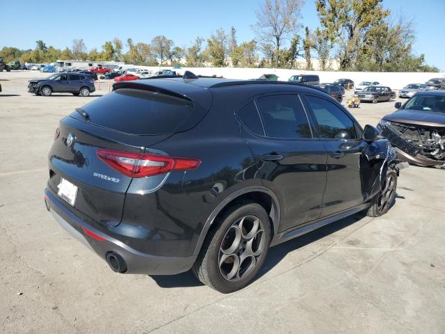 ZASPAKBN8N7D38624 - 2022 ALFA ROMEO STELVIO TI Սև լուսանկար 3