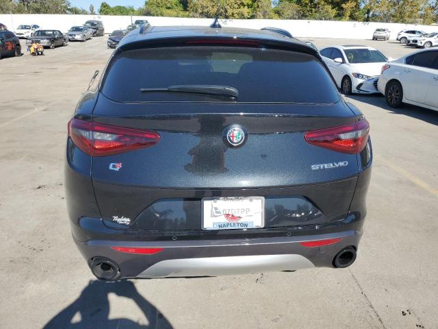 ZASPAKBN8N7D38624 - 2022 ALFA ROMEO STELVIO TI Սև լուսանկար 6