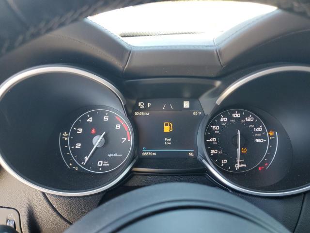 ZASPAKBN8N7D38624 - 2022 ALFA ROMEO STELVIO TI Սև լուսանկար 9