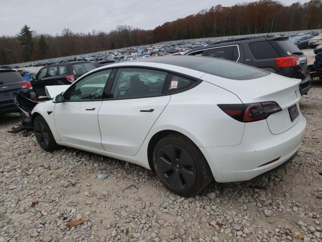 5YJ3E1EB8PF390159 - 2023 TESLA MODEL 3 WHITE photo 2