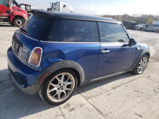 WMWMF73528TV37959 - 2008 MINI COOPER S BLUE photo 3