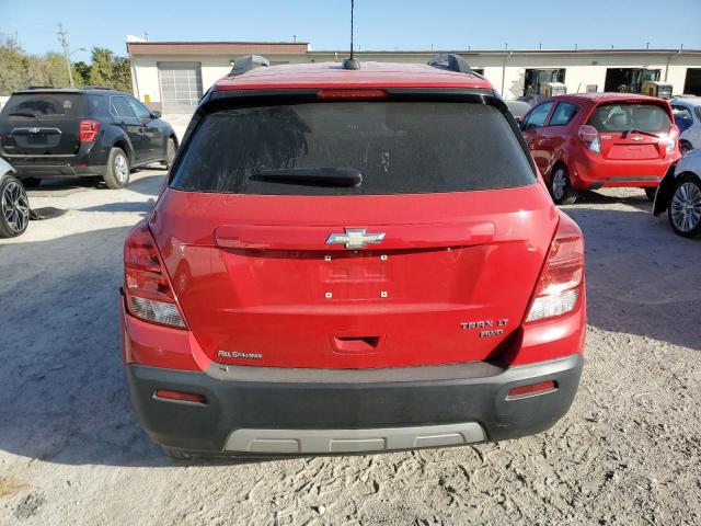 KL7CJRSB0FB203400 - 2015 CHEVROLET TRAX 1LT RED photo 6