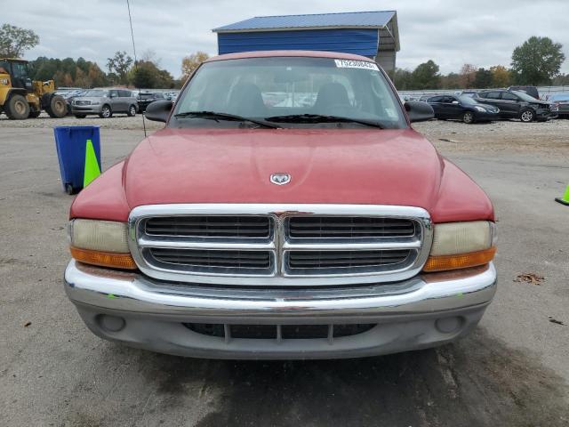 1B7GL22X01S100472 - 2001 DODGE DAKOTA RED photo 5