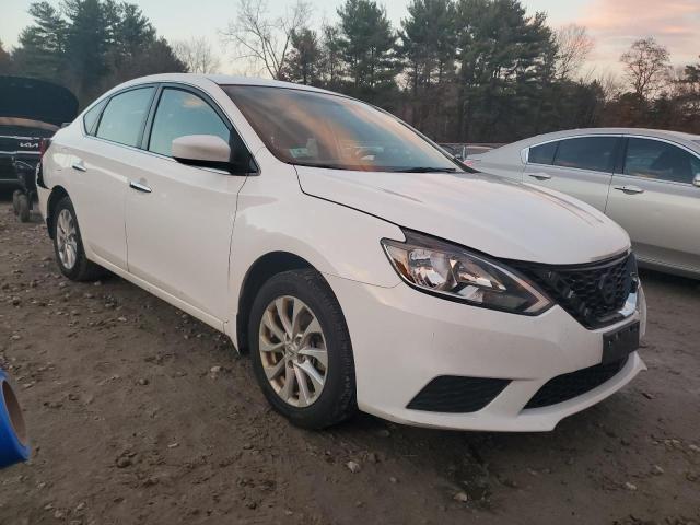 3N1AB7AP8JL640189 - 2018 NISSAN SENTRA S WHITE photo 4