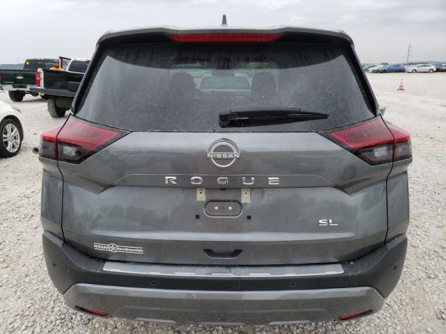 5N1BT3CA0PC686602 - 2023 NISSAN ROGUE SL GRAY photo 6