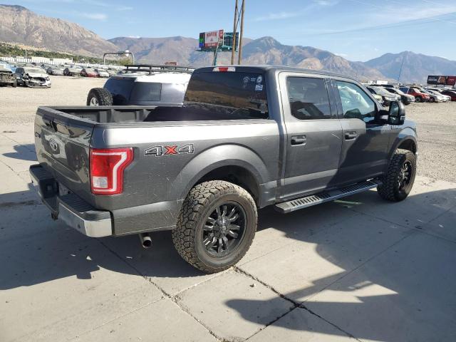 1FTEW1EF0HFB55941 - 2017 FORD F150 SUPERCREW GRAY photo 3