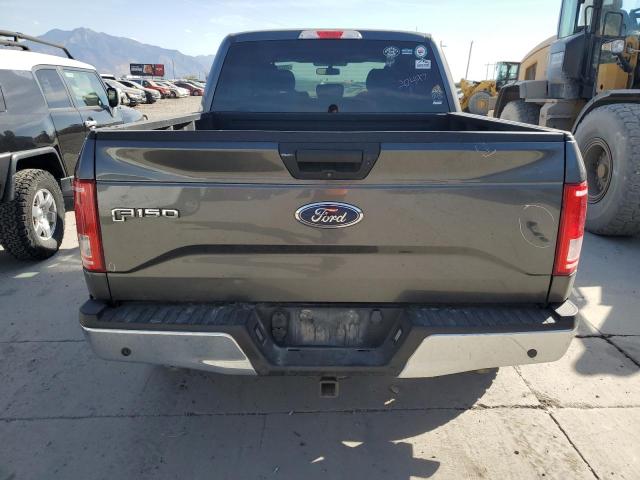 1FTEW1EF0HFB55941 - 2017 FORD F150 SUPERCREW GRAY photo 6