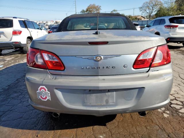 1C3LC65M98N193724 - 2008 CHRYSLER SEBRING LIMITED BLUE photo 6