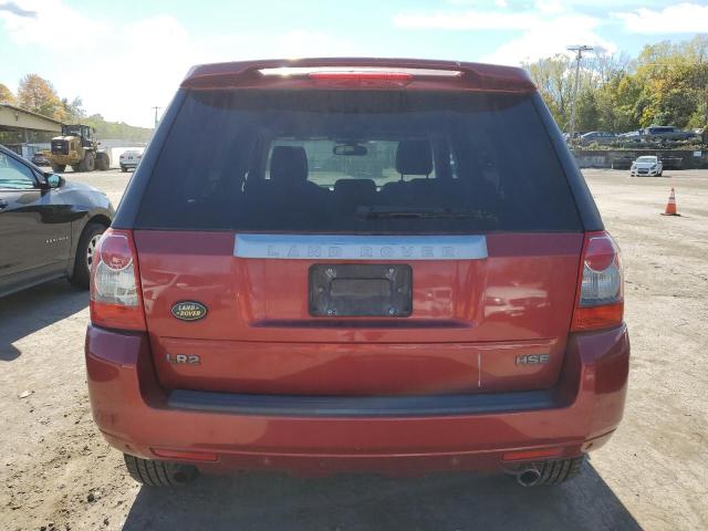 SALFT24N88H063890 - 2008 LAND ROVER LR2 HSE TECHNOLOGY RED photo 6