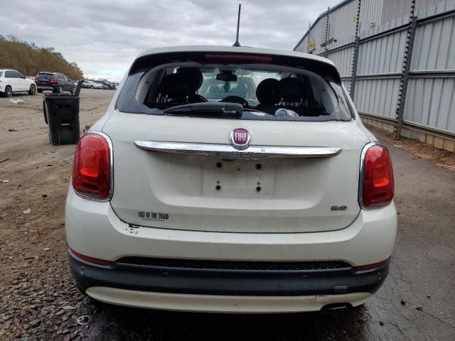 ZFBCFYDT1GP484828 - 2016 FIAT 500X LOUNGE WHITE photo 6