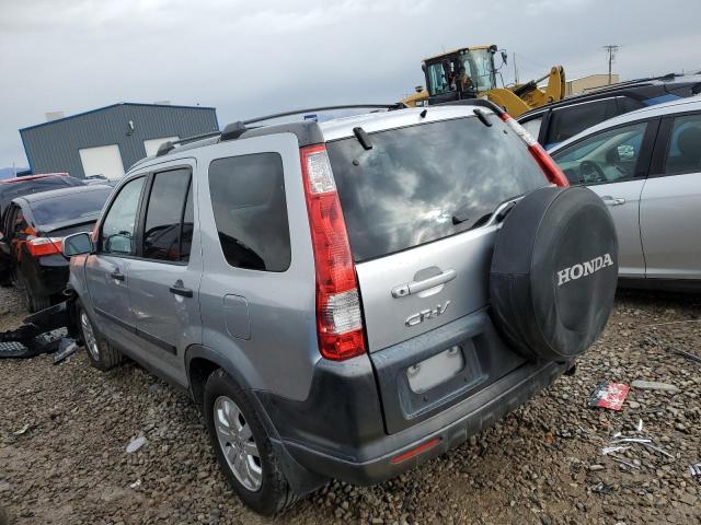 JHLRD78896C062909 - 2006 HONDA CR-V EX GRAY photo 2