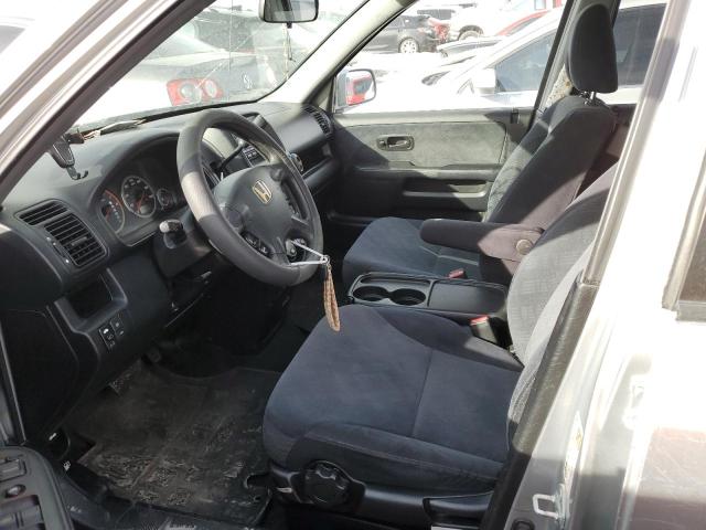 JHLRD78896C062909 - 2006 HONDA CR-V EX GRAY photo 7