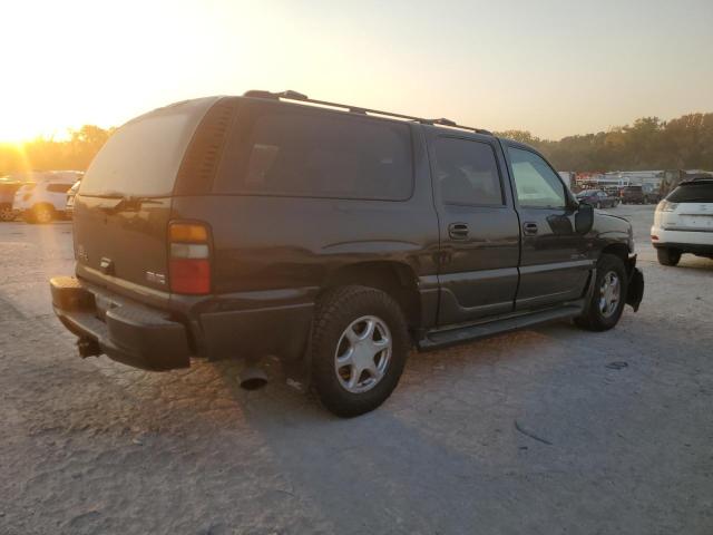 1GKFK66U44J318127 - 2004 GMC YUKON XL DENALI BLACK photo 3