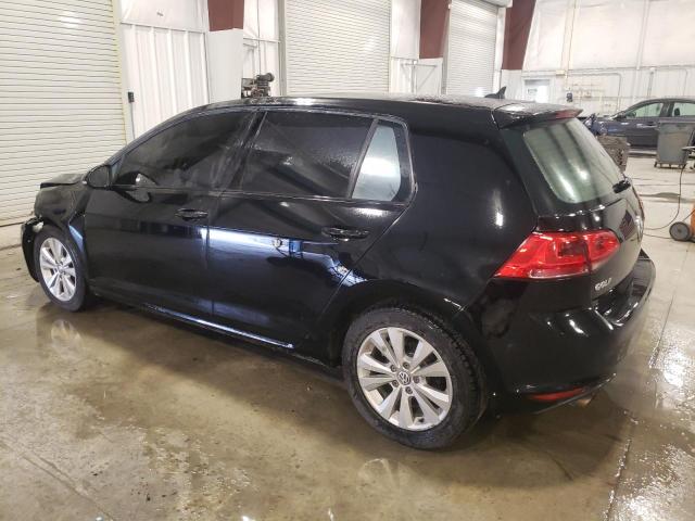 3VWRA7AU5FM012436 - 2015 VOLKSWAGEN GOLF TDI BLACK photo 2