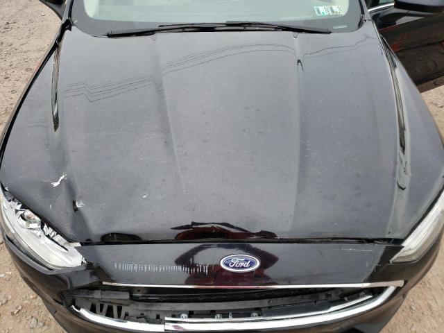 3FA6P0HD4KR126478 - 2019 FORD FUSION SE BLACK photo 11