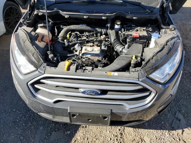 MAJ3S2GE3LC383493 - 2020 FORD ECOSPORT SE GRAY photo 12