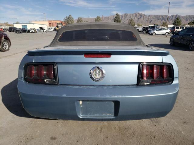 1ZVFT84N675205886 - 2007 FORD MUSTANG BLUE photo 6