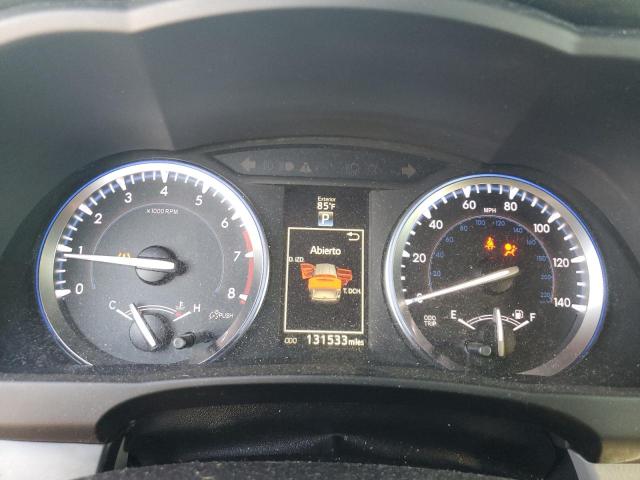 5TDKKRFHXGS500775 - 2016 TOYOTA HIGHLANDER XLE GRAY photo 9