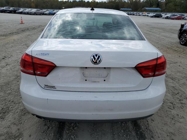 1VWAP7A32EC009657 - 2014 VOLKSWAGEN PASSAT S WHITE photo 6